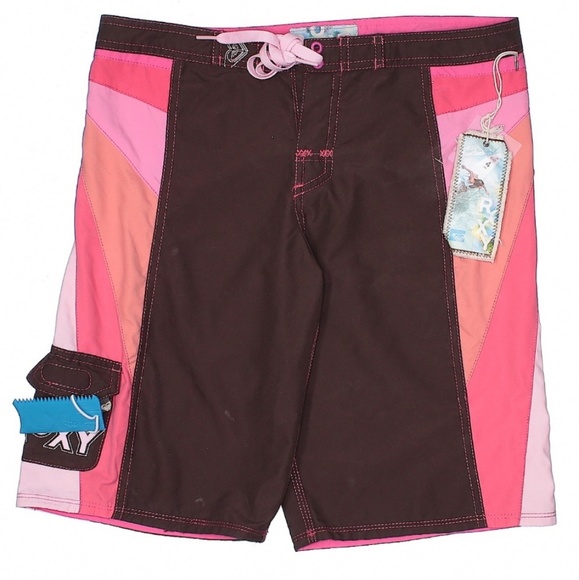 Roxy Other - Roxy board shorts, brown & pink, 1.